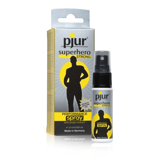 Spray opóźniający - Pjur Superhero Strong Performance Spray 20 ml